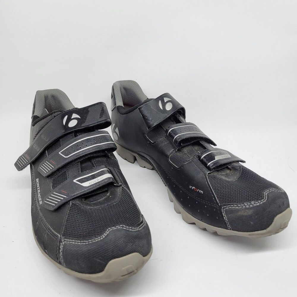 Bontrager 435852 Inform Evo Mtb Mens Black Mountain Bike Cycling Shoes US 12